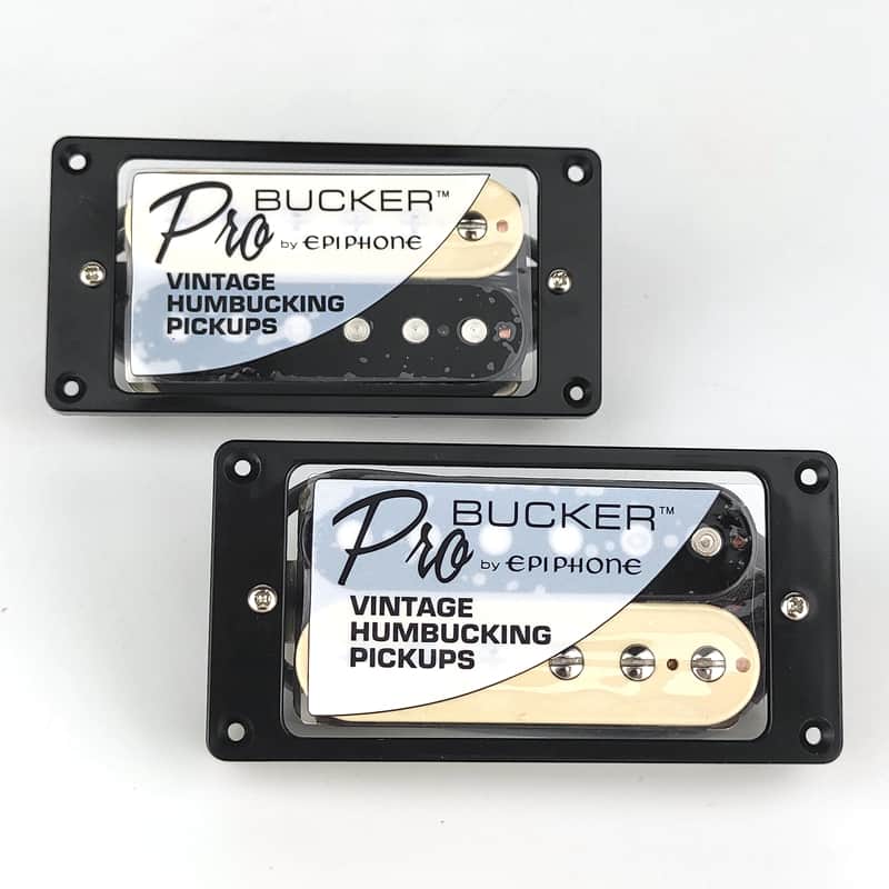 Epiphone Alnico V 57 Classic Plus ProBucker Zebra Pickups With Harness Wire image 1
