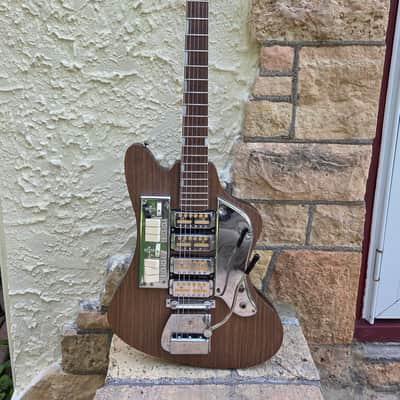 Teisco SD4L 1963-1964 refretted gold foil pickups Tiesco SS4L image 2