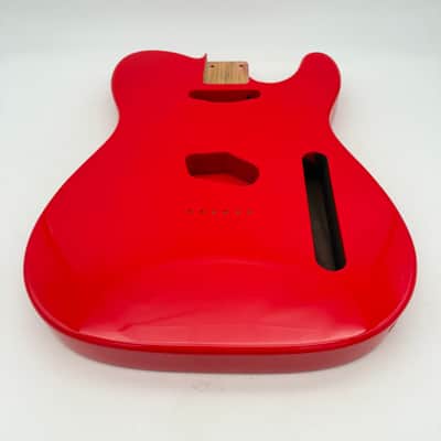 HooDoo Telecaster Body Roasted Ash Fiesta Red htb5322 image 5
