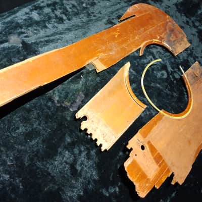 Gibson 1961 Gibson J50 Spruce Top Parts Repair Restore Art Project 1961 image 12