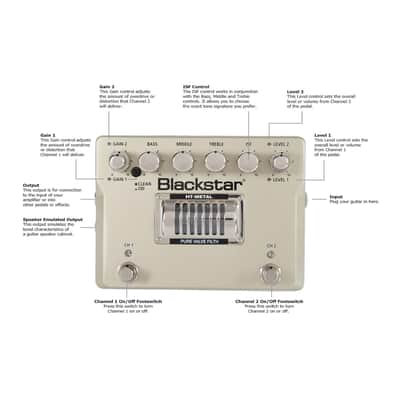 Blackstar HT-METAL Guitar Effects Pedal image 3