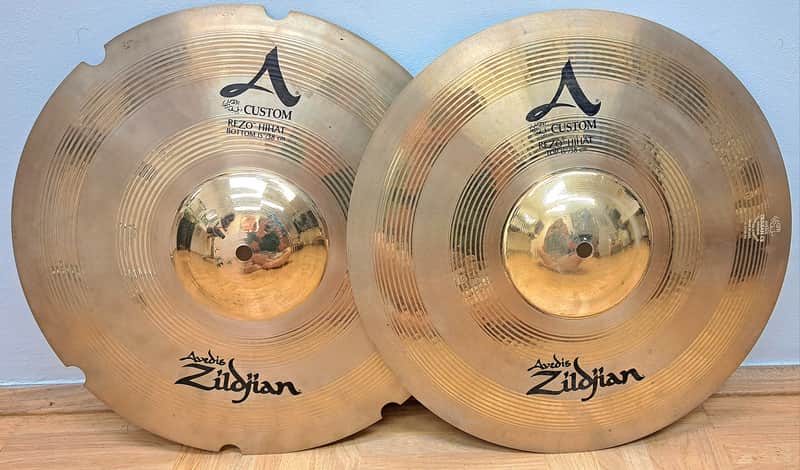 Zildjian 15" Rezo hi hat - RARE image 1