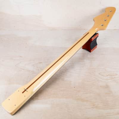 Tokai Jazz Sound AJB90 Bass Neck 2015 Ocean Turquoise Metallic Matching Headstock Rosewood Fretboard Made in Japan MIJ image 5