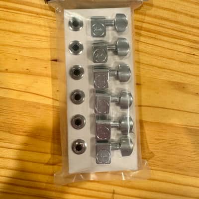 Fender American Standard Stratocaster/Telecaster Tuning Heads (6) 2010s - Chrome image 1