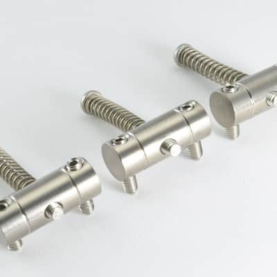 KTS PR-08 - Titanium Barrel Saddle Set for USA & Japan Telecaster Bridge image 1