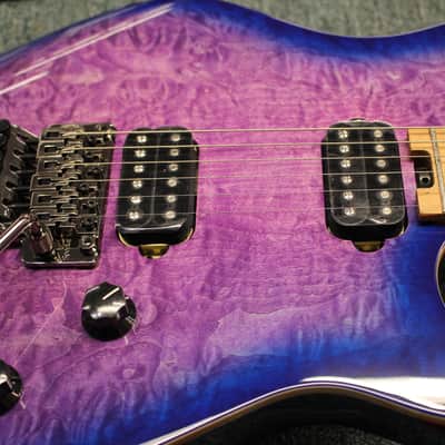 EVH Wolfgang WG Standard QM Electric Guitar Northern Lights 7lbs 13oz image 5