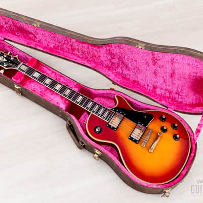 1983 Greco Mint Collection EGC68-50 Custom Cherry Sunburst w/ Screamin PAFs, Japan Fujigen image 18