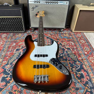 Fender J-Craft Collection Jazz Bass JB-STD 2010-2012 - 3 Tone Sunburst image 16
