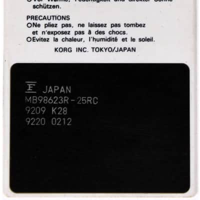 Korg 03R/W UPC-12 House/Funk By Sound Source Limited Performance Data Card 03RW image 4