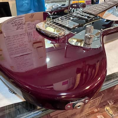 Ernie Ball Music Man BFR Baritone Stingray 2024 - Oxblood image 17