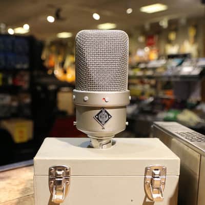 Neumann M 49 Large Diaphragm Multipattern Tube Condenser Microphone 1952 - 1974 - Nickel image 2