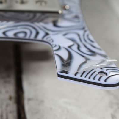 Loaded Electric Guitar Pickguard with Dual Burstbucker Humbucker Guitar Pickups image 5