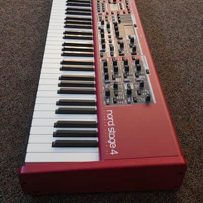 Nord Stage 4 HA88 Hammer Action 88-Key Digital Piano 2023 - Present - Red