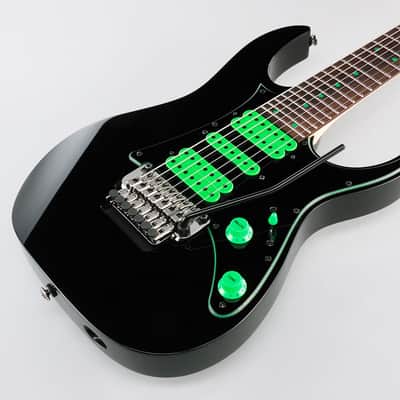 IBANEZ UV70P-BK Steve Vai Signature 7-Saiter E-Gitarre inkl. Softcase black image 2