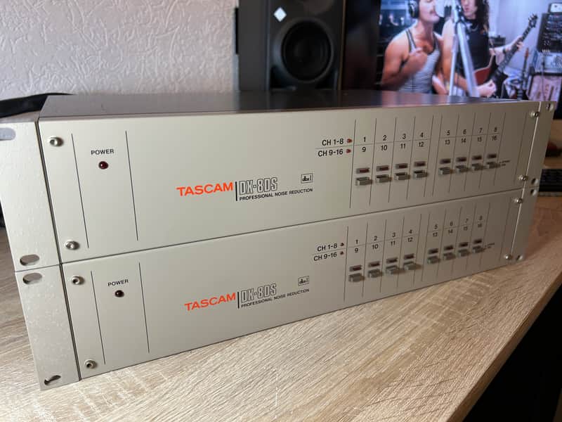 2 x Tascam DX-8DS dbx Units for MS-16 R2R from Musicland Studios image 1