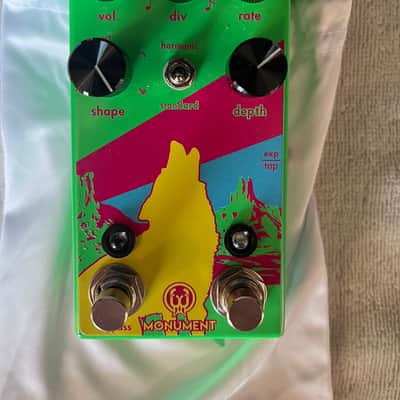 Walrus Audio Monument Harmonic Tap Tremolo V2 Limited Edition Neon image 2