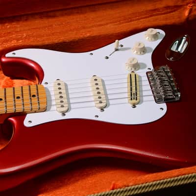 Fender Vintage Hot Rod '57 Stratocaster 2007 - 2013 - Candy Apple Red image 6