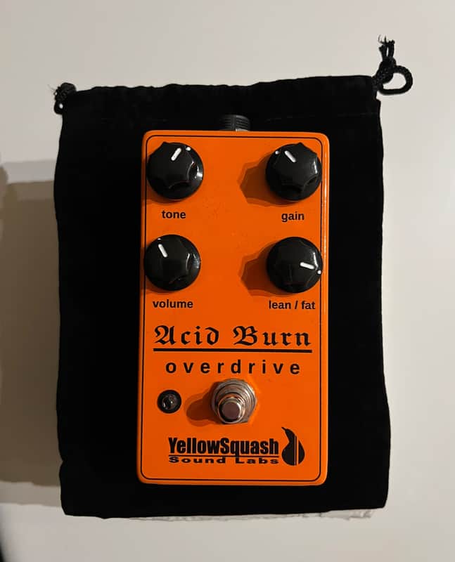 Yellow Squash Sound Labs Acid Burn MINT w/box and bag.  Amazing OD tones. image 1