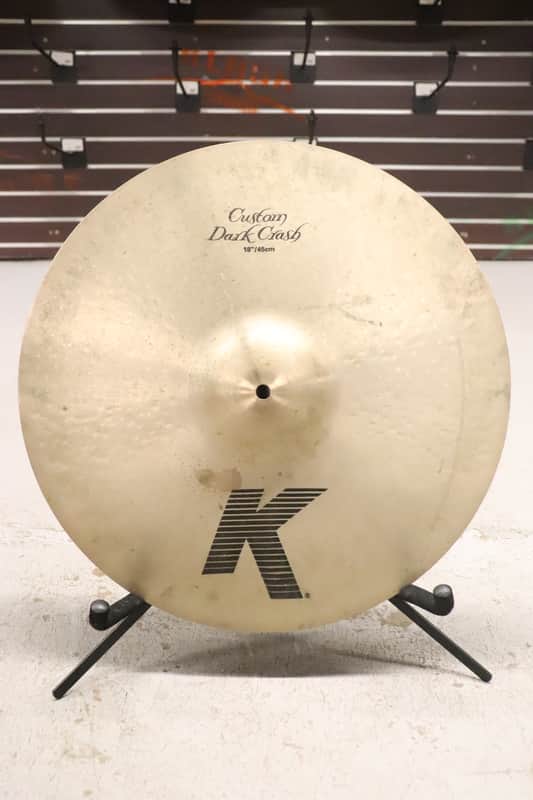 Zildjian 18" K Custom Dark Crash Cymbal image 1