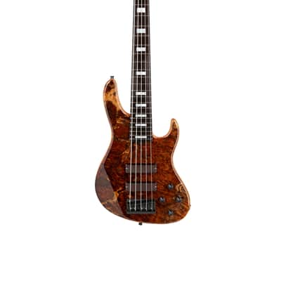 *PRE-SALE* Sadowsky Masterbuilt 2021 LTD 24-Fret Modern 5-String, Claro Walnut, 30 Worldwide image 3
