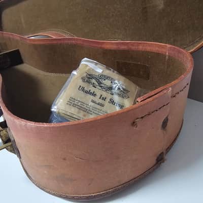 RARE Vintage 1930s GEIB (USA) Chicago Economo Ukulele Case image 17