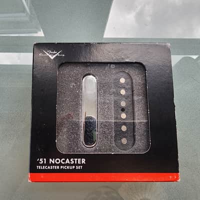 Fender 099-2109-000 Custom Shop ’51 Nocaster Pickup Set 2010s - Chrome / Black image 1