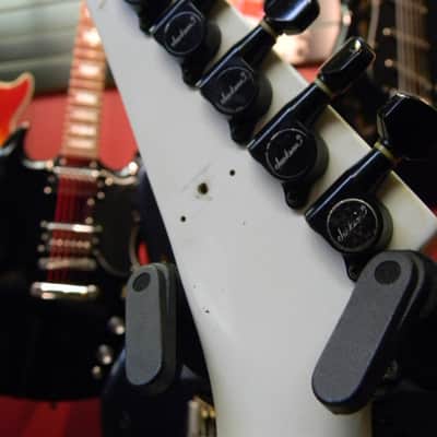 Jackson Professional Warrior Pro 1990 Snow Pearl White Active Electronics image 9
