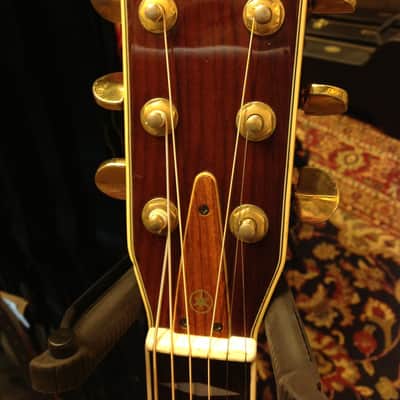 Vintage Yamaha FG-375S Late 70's Solid Spruce And Rosewood Acoustic Guitar image 3