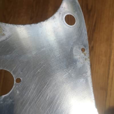 Vintage 1959 Pre-CBS Fender Musicmaster Pickguard Metal Shield Duo Sonic Rare image 7
