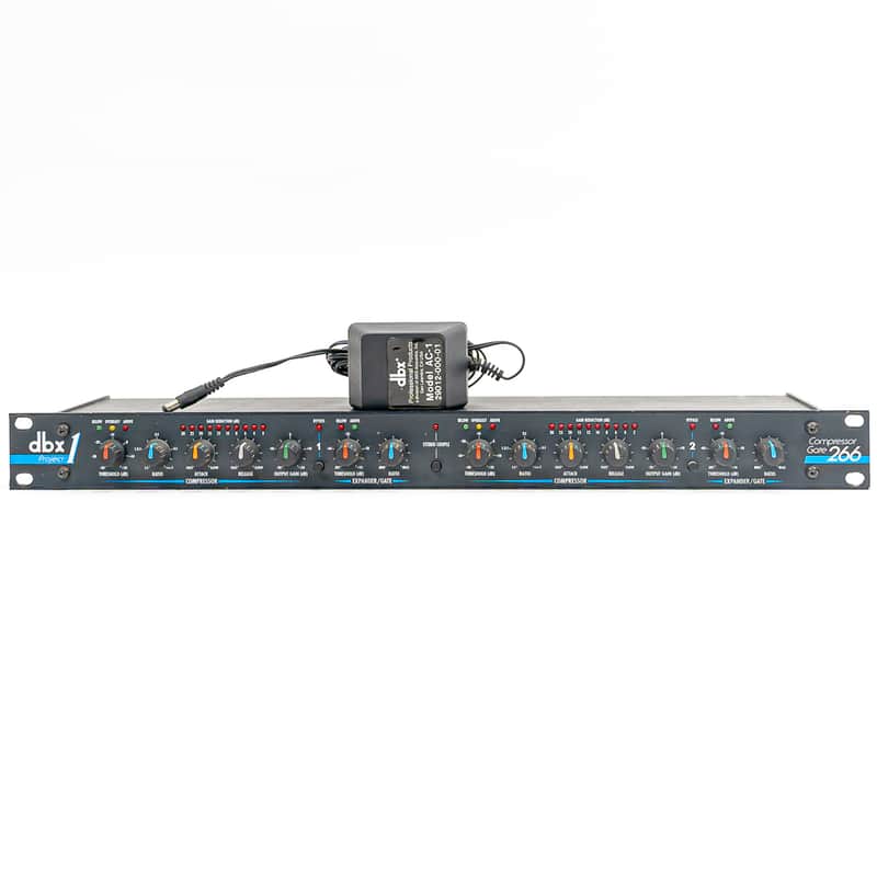 dbx Project 1 Model 266 - Dual Channel Compressor / Gate with Power Supply image 1