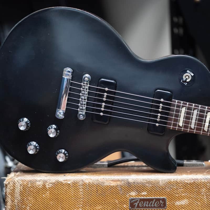 2012 Gibson USA Les Paul 50s Tribute P90 - in Satin Black