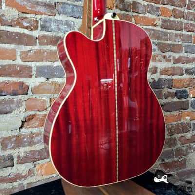 Zager ZAD-50CE OM Acoustic Electric Guitar w/ Upgraded 2020 Fishman & HSC (2013 - Natural Finish) image 13