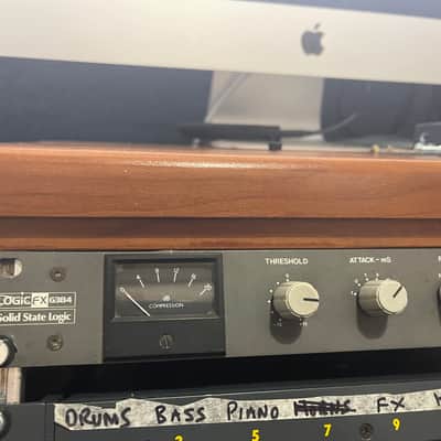 SSL Solid State Logic FX G384 Holly Gray Dual Channel VCA BUS Compressor image 4