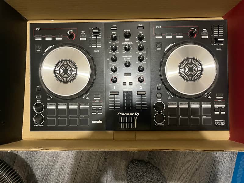 Pioneer DDJ-SB3 2-Channel DJ Controller 2010s - Black image 1