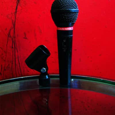 Vintage 1990's Audio-Technica Pro 4L dynamic cardioid microphone Low Z w mic clip image 10
