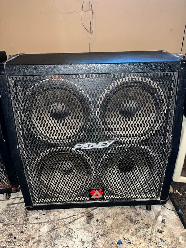 Peavey 412MS 4x12" Slant Guitar Speaker Cabinet 2000s - Black image 1