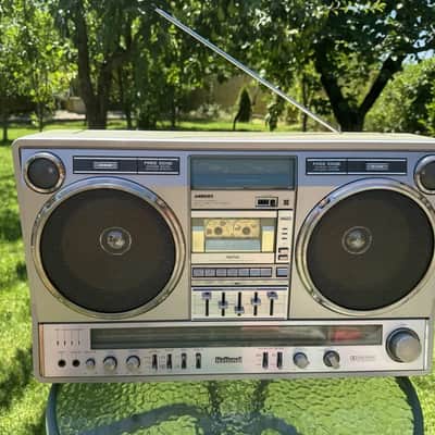 National RX-5350 Rare Vintage Cassette Boombox Getto blaster Warranty Serviced image 19