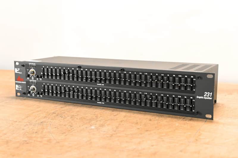 dbx 231 Dual-Channel 31-Band Graphic Equalizer CG01VRH image 1