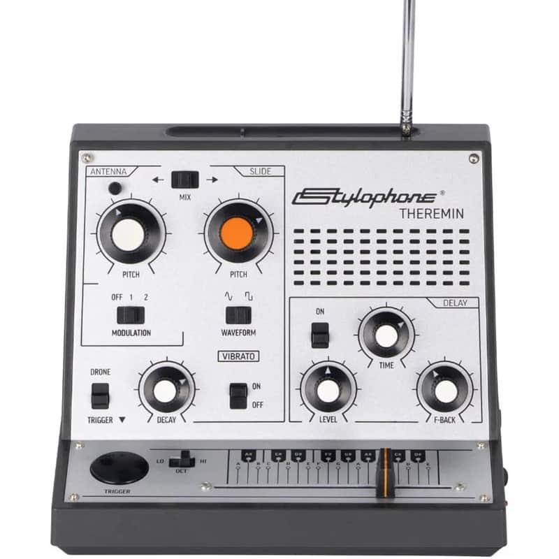 Stylophone Theremin Portable Touch-Sensitive Synthesizer – Retro Analog Expression Meets Modern Playability image 1