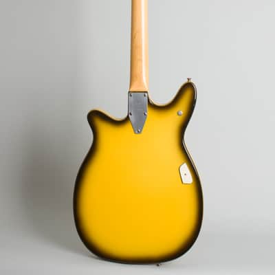 Micro-Frets Golden Melody Semi-Hollow Body Electric Guitar (1969), ser. #1411, original black tolex hard shell case. image 2