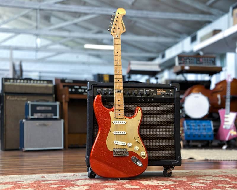 FERNANDES LD-95KK　L'Arc~en~Ciel　ken 2001 Red Sparkle Fernandes LD-95KK Love Driver L`Arc-en-Ciel Ken