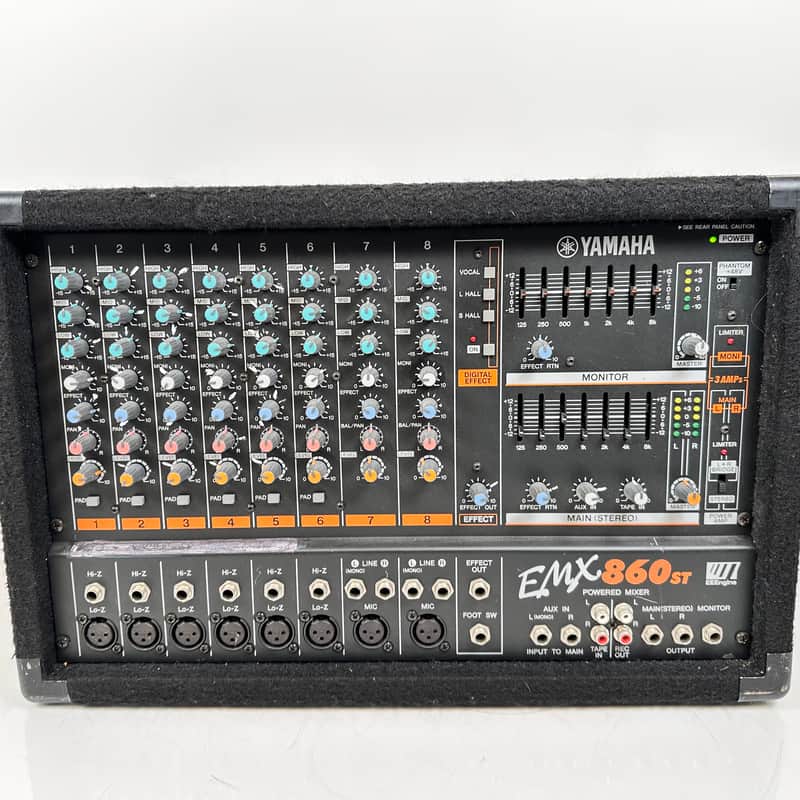 Yamaha EMX860st Powered Mixer 8 Channel | Reverb