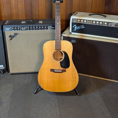 Martin D-18 Dreadnought Acoustic Guitar w/Case - Natural (1974) image 1
