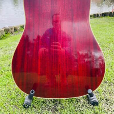 Gibson Hummingbird 1967 - Cherry Sunburst image 6