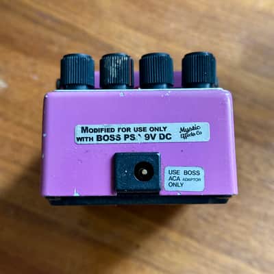 Boss BF-2 Flanger (Green Label) 1985 - Purple - Made In Japan [PSA MOD] image 4