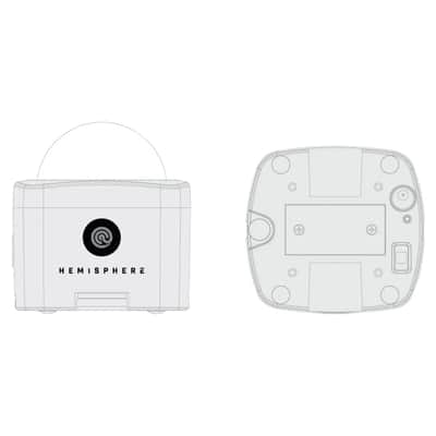 Blizzard Lighting Hemisphere Battery Powered Wireless LED Effect Light - Open Box Mint image 4