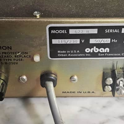 Orban 622B Dual-Channel 4-Band Parametric Equalizer Transformer Balanced image 3