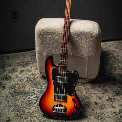 Lakland USA Decade 4 String-3 Tone Sunburst (Swamp Ash Body) w/Roasted Maple Neck & Roasted Birdseye Maple FB image 2