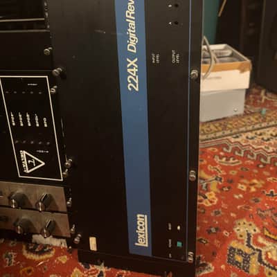 Lexicon 224X Digital Reverberator with Rare Vintage Blue LARC Remote - Fully Functional / Classic 12-Bit Magic image 2