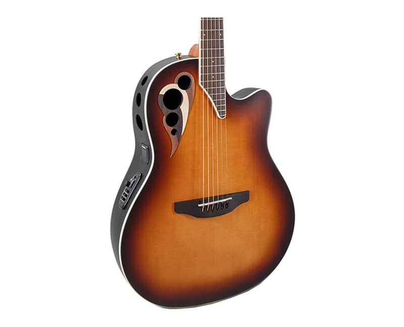 Ovation Celebrity Deluxe CDX40-1-G Cutaway A/E - Vintage Sunburst - Open Box image 1